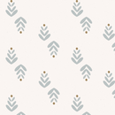 Wallpaper Bibelotte - Cappuccino Blue