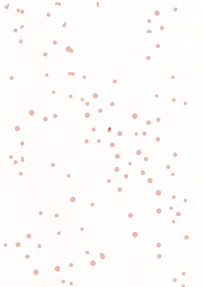 Wallpaper sample Bibelotte - Dottig Roze