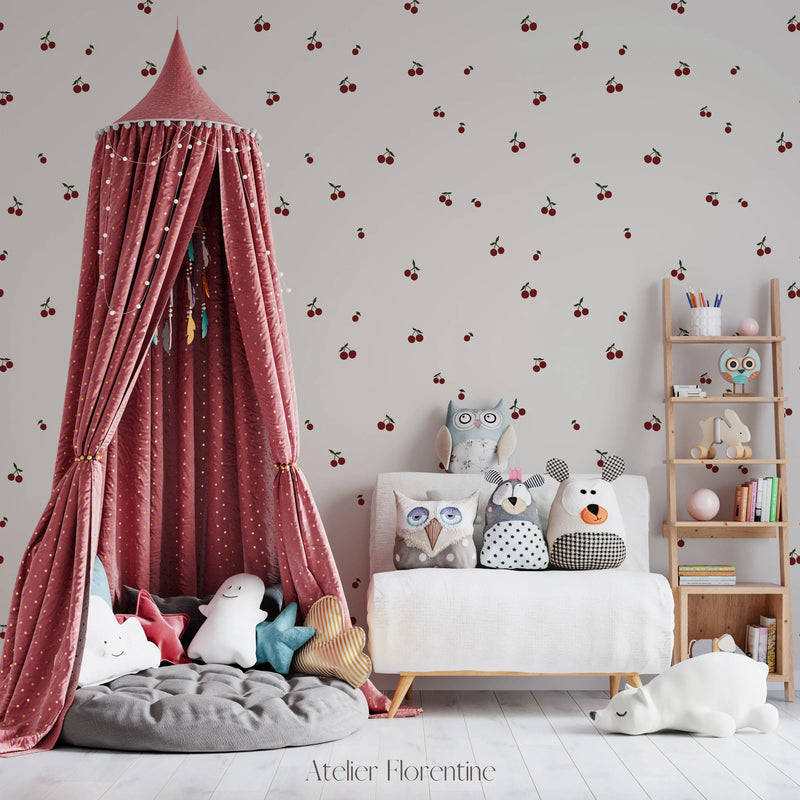 Wallpaper Atelier Florentine - Cherries