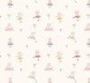 Wallpaper sample Atelier Florentine - Ballerina pigs