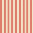 Wallpaper tiny stripes coral