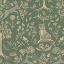 Forest Animals fabric for nursery decor premium children's room fabrics heavy cotton
