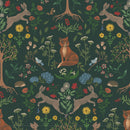 wallpaper forest animals children's wallpapers nursery decor