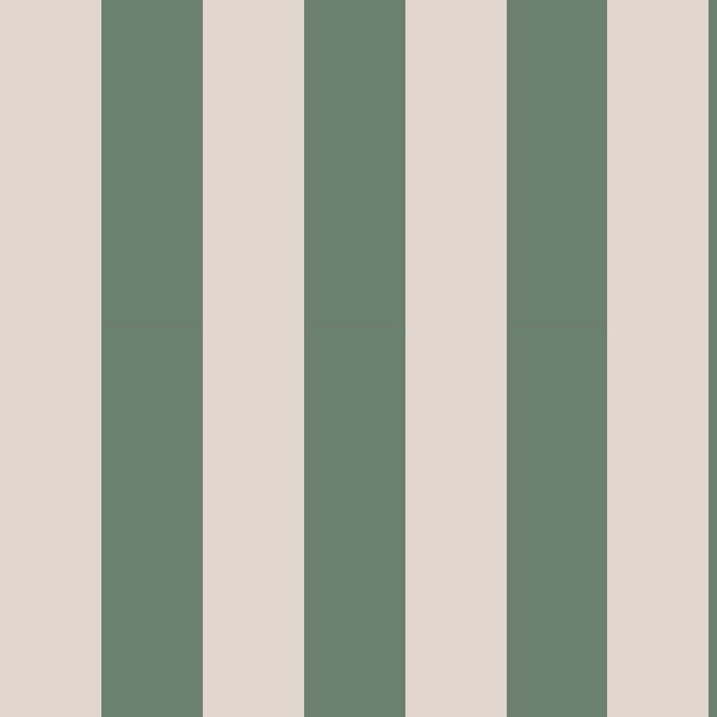 Children's wallpaper striped green, removable wallpaper stripes kids