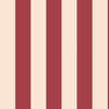 Nursery wallpaper, kids decor with red stripes, striped wallpaper for children