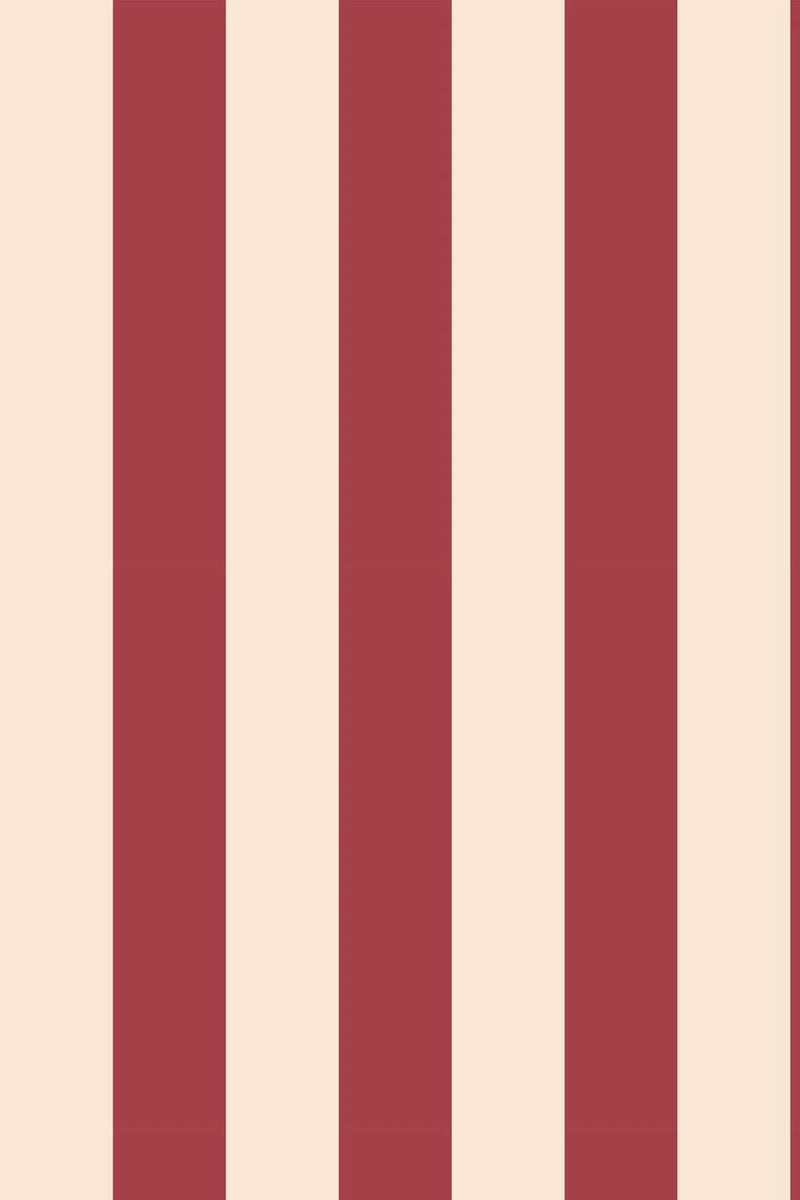 Wallpaper sample Atelier Florentine - Classic stripe red