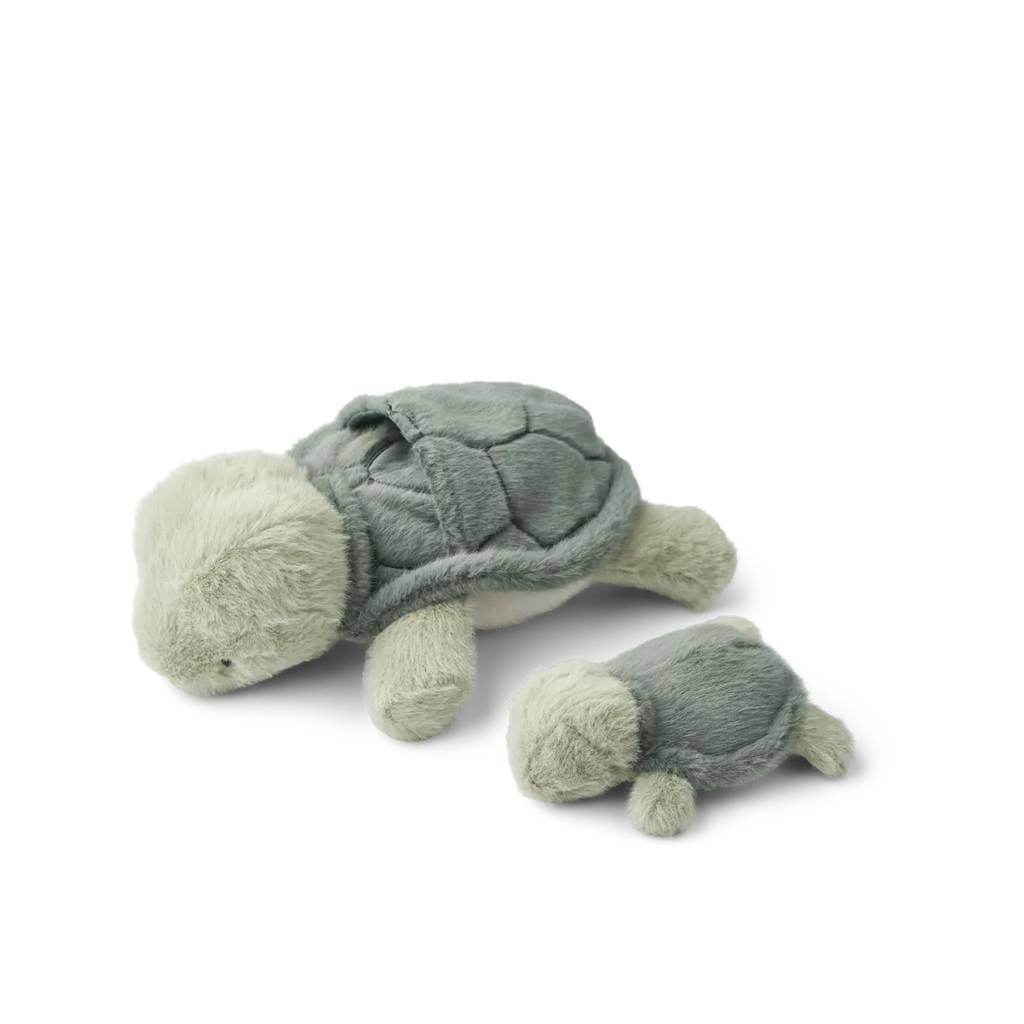 Liewood - Knuffel Berto schildpad Mom & Mini