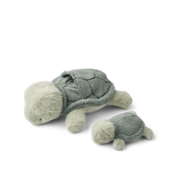 Liewood - Knuffel Berto schildpad Mom & Mini