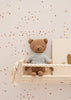 Wallpaper Bibelotte - Dottig Brown