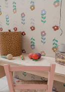 Wallpaper Bibelotte - Fleurtje Geel