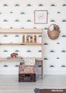 Wallpaper Bibelotte - Dawn denim blue