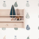 Behang Bibelotte - Peertjes Groen