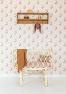 Wallpaper Bibelotte - Retro Flower Pink