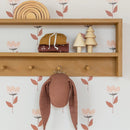 Wallpaper Bibelotte - Retro Flower Pink