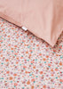 Bibelotte Fitted Sheet Joy - 90x200cm - floral print pink