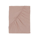 Bibelotte fitted sheet powder pink