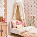 Bibelotte fitted sheet powder pink