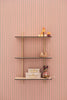 Wallpaper Bibelotte - Striped Raspberry