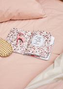 Bibelotte fitted sheet powder pink