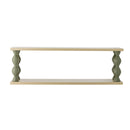 Bibiola Shelf XL Bloomingville Mini grote wandplank beige groen golvend