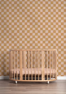 Papier peint Meet me at the Wall - Blocs carrés de sable - Aniek Bartels