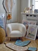 Bloomingville - Vogel Rug - Blue Jay Rug, Wool