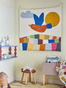 Bloomingville MINI - Colorine Wandkleed - Katoenen wanddecoratie voor de kinderkamer