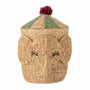 Bloomingville MINI Bobo Storage Basket Elephant with Lid - Children's room