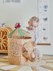 Bloomingville MINI Bobo Storage Basket Elephant with Lid - Children's room