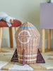 Bloomingville Mini Space Storage Basket Rocket with Lid - Children's room
