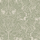 Wallpaper sample Boråstapeter - Under the Elder Tree - Green
