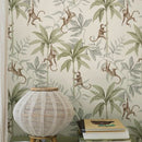 Jungle kinderbehang met apen van Borastapeter