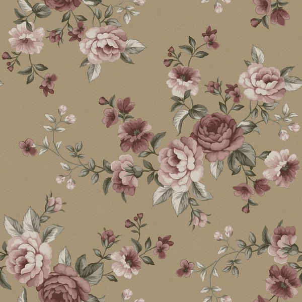 Wallpaper sample Boråstapeter Newbie - Nomi - Golden brown