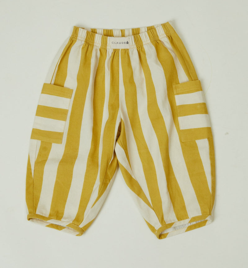 Claude & Co - Lemon Stripe Trouser