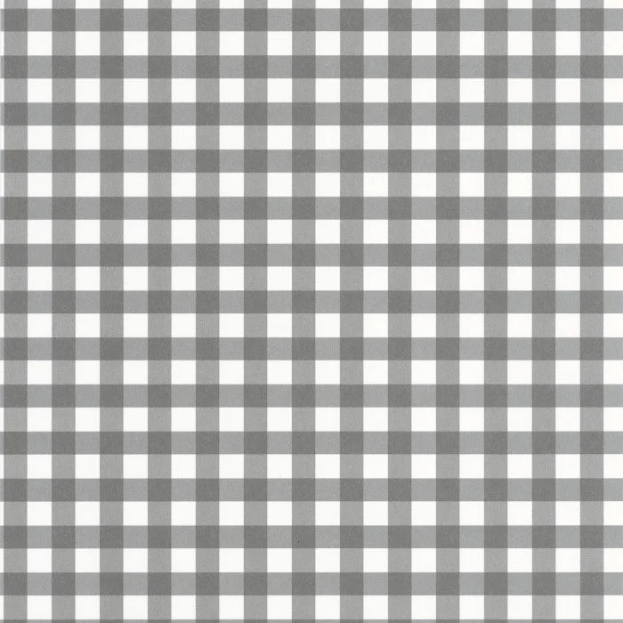 Wallpaper sample Casadeco - Vichy check - Grey