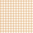 Behangstaal Casadeco - Vichy ruit - Beige