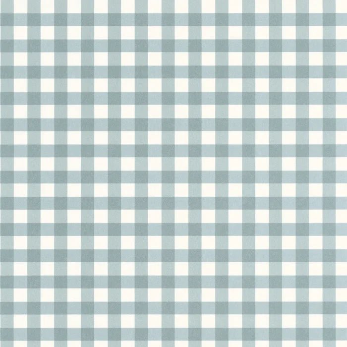 Wallpaper Casadeco - Vichy Check - Blue-grey