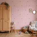 Wallpaper Hearts - Pink and Red