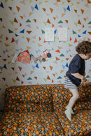 Behang Meet Me at the Wall - Circus Rock Multicolor - Carolien Baudoin