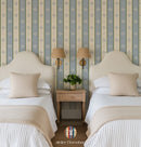 Wallpaper Cottage Stripe Mix