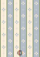 Wallpaper Cottage Stripe Mix