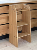 Curve Lab - Torre de aprendizaje de madera Montessori - Roble