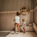 Dekornik Rustic Classic Light Behang – Gestreept Vliesbehang Kinderkamer