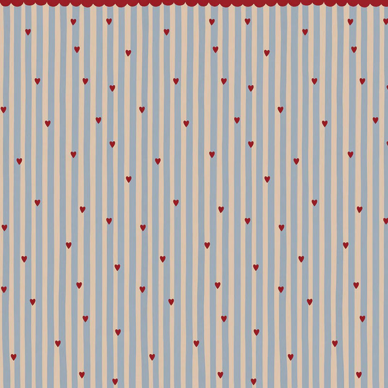 Dekornik – French hearts stripes