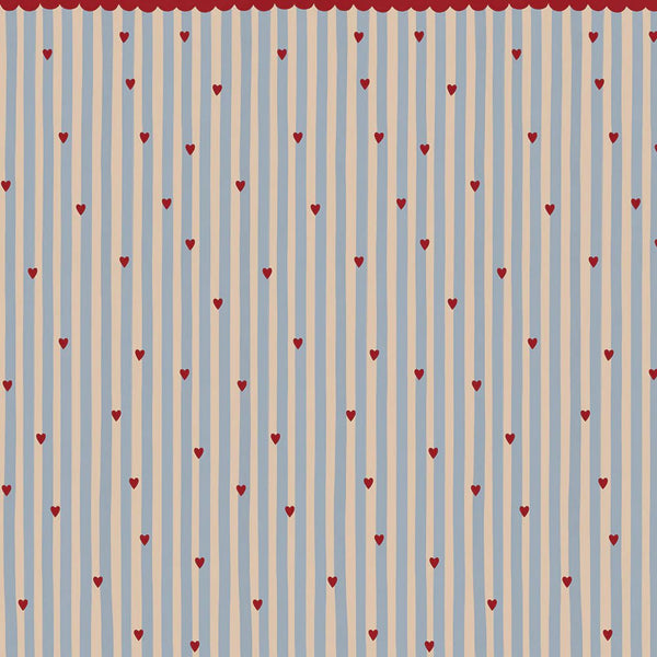 Behangstaal Dekornik - French hearts