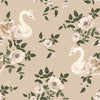 Behangstaal Dekornik - Swans Kingdom - Beige