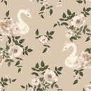 Behang Dekornik - Swans Kingdom - Beige - Kidsbarn Behang Dekornik
