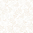 Dekornik behang subtle flowers beige