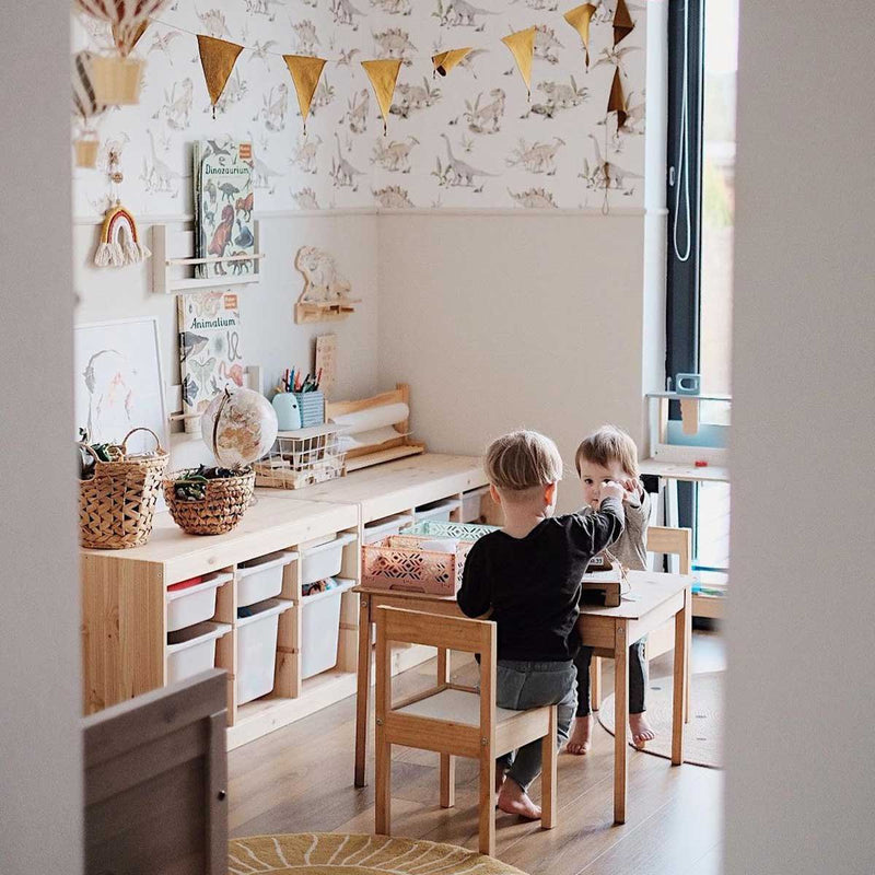 Dekornik Dino behang voor de kinderkamer Happy Dinos