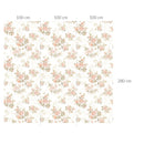 Dekornik behang voor de kinderkamer Vintage Rose Pattern